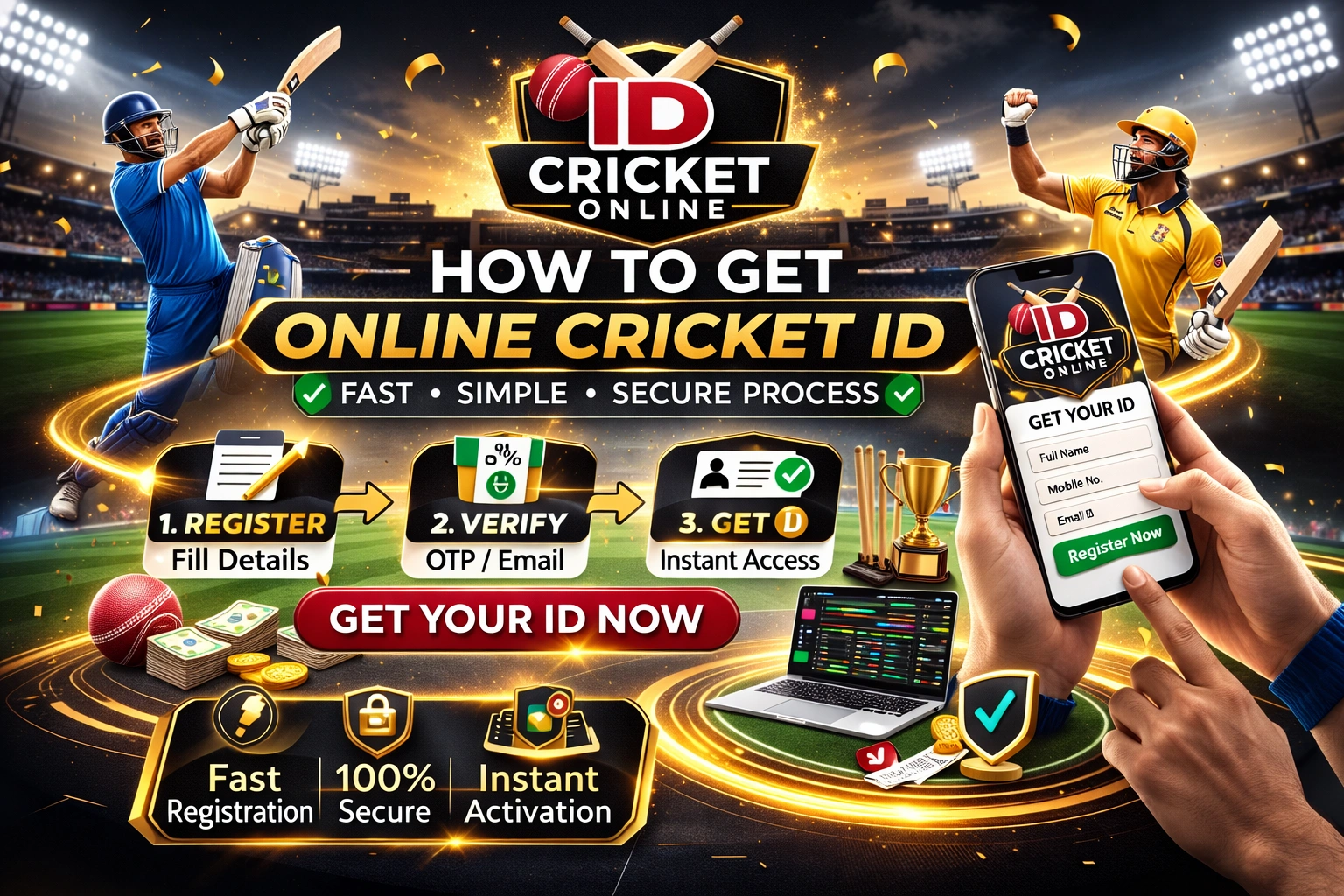 How to Get Online Cricket ID