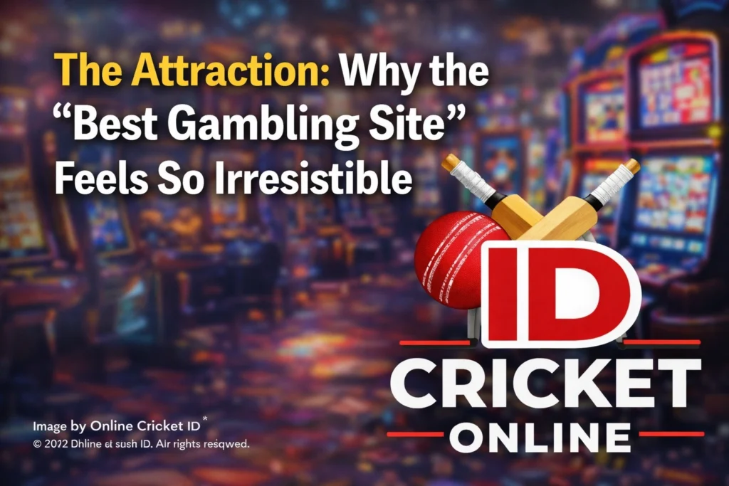 The attraction why the best gambling site feels so irresistible online betting platform with cricket ID logo
